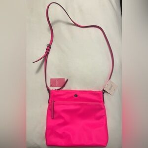 RARE Hot Pink Nylon Kate Spade Crossbody